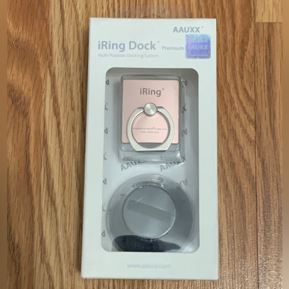 NEW iRing Dock Premium Multi Purpose Docking System - Rose Gold/Black